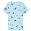 Kids' T-shirt Light Blue Melange 116