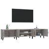 vidaXL TV Cabinet Grey Sonoma 180x31.5x40 cm Engineered Wood