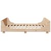 vidaXL Bed Frame without Mattress 135x190 cm Double Solid Wood Pine