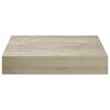 vidaXL Floating Wall Shelves 2 pcs Oak 23x23.5x3.8 cm MDF