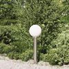 vidaXL Bollard Light 80 cm Stainless Steel IP44