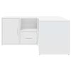 vidaXL Corner Cabinet White 160x40x45 cm Engineered Wood