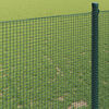 vidaXL Welded Wire Fence Green 1.4 x 10 m