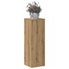vidaXL Plant Stand Artisan Oak 33x33x100 cm Engineered Wood