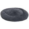 vidaXL Washable Dog & Cat Cushion Dark Grey 50x50x12 cm Plush