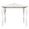 vidaXL Gazebo with Post Covers 3x3x2.6 m Cream 160 g/m²