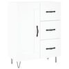 vidaXL Sideboard White 69,5x34x90 cm Engineered Wood