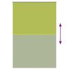 vidaXL Roller Blind Blackout Leaves Green 160x210 cm Fabric Width 156.6 cm Polyester