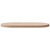 vidaXL Table Top 70x35x2.5 cm Solid Wood Pine Oval