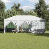 vidaXL Party Tent White 600 x 400 x 266 cm Polyethylene