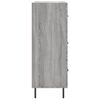vidaXL Sideboard Grey Sonoma 69.5x34x90 cm Engineered Wood