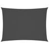 vidaXL Sunshade Sail Oxford Fabric Rectangular 2x3.5 m Anthracite