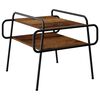 vidaXL Coffee Table Old Wood 60 x 60 x 51 cm Engineered Wood