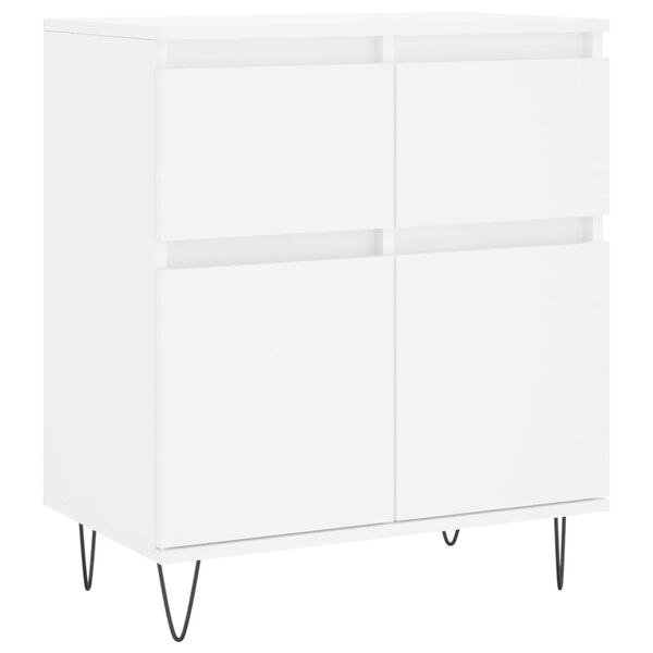 vidaXL Sideboard White 60x35x70 cm Engineered Wood