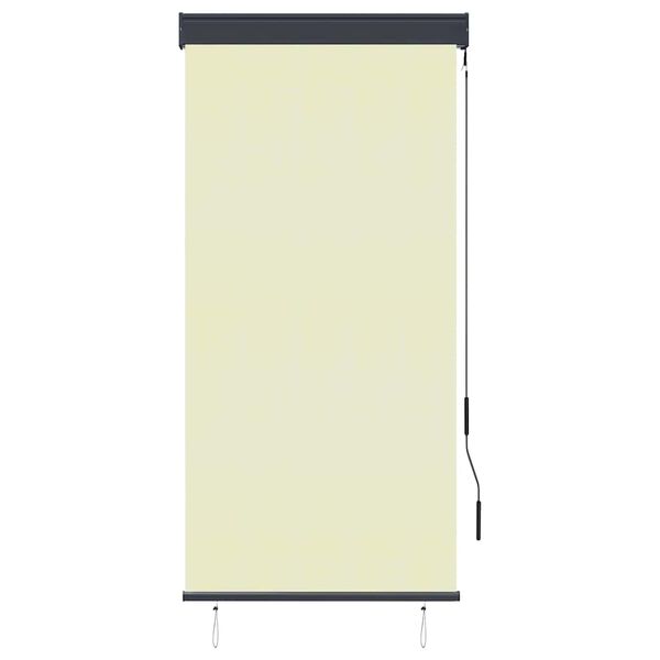vidaXL Outdoor Roller Blind 80x250 cm Cream