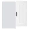 vidaXL Kitchen Wall Corner Cabinet Porto White Engineered Wood