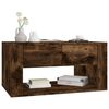 vidaXL Coffee Table Smoked Oak 80x50x40 cm Engineered Wood