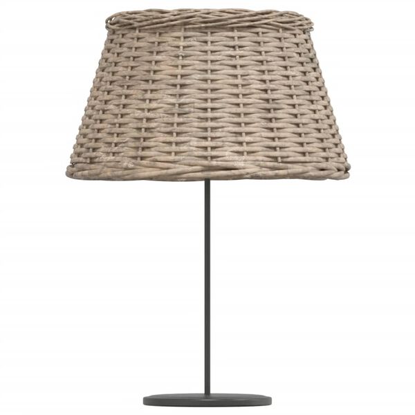 vidaXL Lamp Shade Brown &Oslash;50x30 cm Wicker
