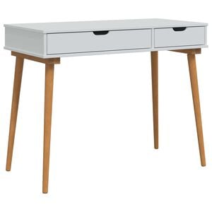 vidaxl Dressing Table FAUSKE White 100 x 50 x 78 cm