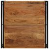 vidaXL Coffee Table 80x80x35 cm Solid Wood Acacia