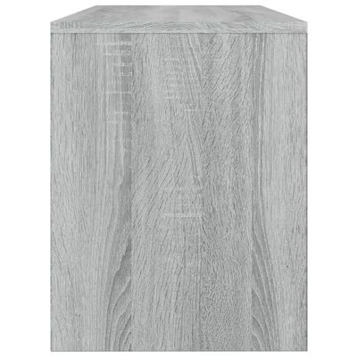 vidaXL Dressing Stool Grey Sonoma 70x35x45 cm Engineered Wood