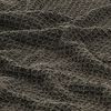 vidaXL Throw Cotton 160x210 cm Anthracite/Brown