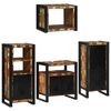 vidaXL Bathroom Furniture Set 4 pcs Multicolour Solid Reclaimed Wood