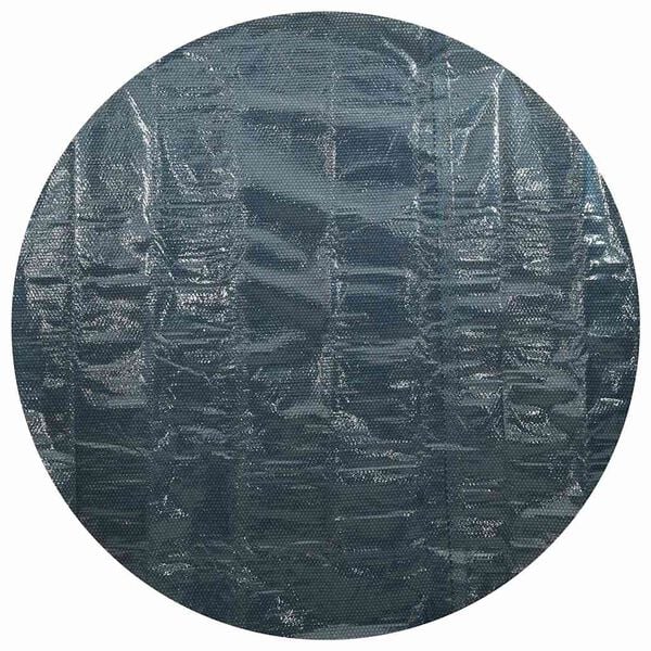 vidaXL Floating PE Solar Pool Film 356 cm Black and Blue