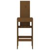 vidaXL Bar Stools 2 pcs Honey Brown 40x42x120 cm Solid Wood Pine