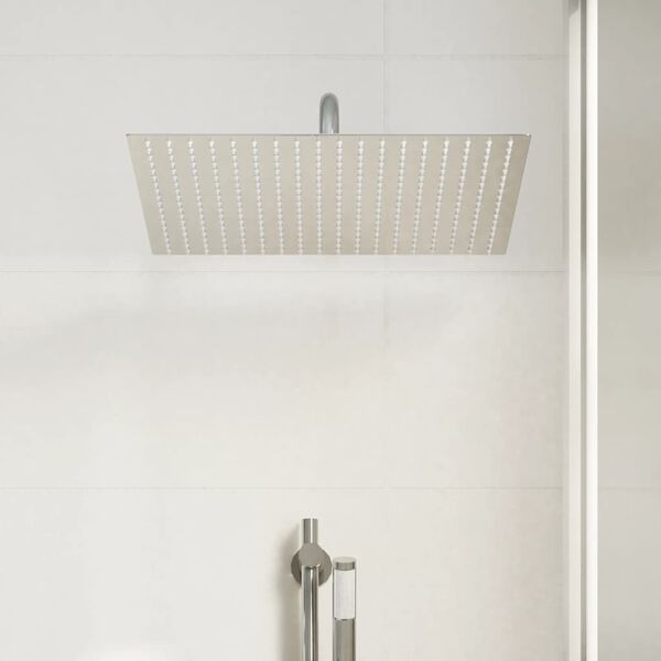 vidaXL Rain Shower Head Stainless Steel 304 40x40 cm Square