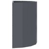 vidaXL Planter Anthracite 60 x 30 x 50 cm Steel