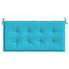 vidaXL Garden Bench Cushion Turquoise 120 x 50 x 4 cm Oxford fabric