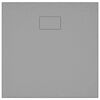 vidaXL Shower Base Tray SMC Grey 90x80 cm