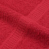 vidaXL Towels 4 pcs "FROGN" Red 100x200 cm 100% Cotton