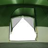 vidaXL Family Tent with Porch 6-Person Green Waterproof