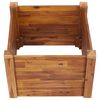 vidaXL Garden Raised Bed 60x60x44 cm Solid Acacia Wood