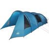 vidaXL Tunnel Tent 6-Person 6-Person Blue and Grey