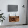 vidaXL Wall-Mounted Cabinet Old Wood 60 x 36.5 x 35 cm Engineered Wood