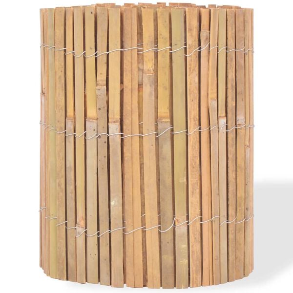vidaXL Bamboo Fence 1000x30 cm