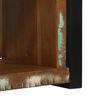 vidaXL Wall Cube with Shelf Brown 55 x 35 x 40 cm Solid Reclaim wood