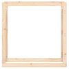 vidaXL Firewood Rack 100x25x100 cm Solid Wood Pine