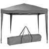 ProGarden Partytent Easy-Up 300x300x245 cm Grey
