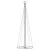 vidaXL Christmas Cone Tree Warm White 310 LEDs 100x300 cm