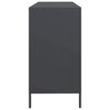 vidaXL Sideboard Anthracite 135x39x73.5 cm Cold-rolled Steel