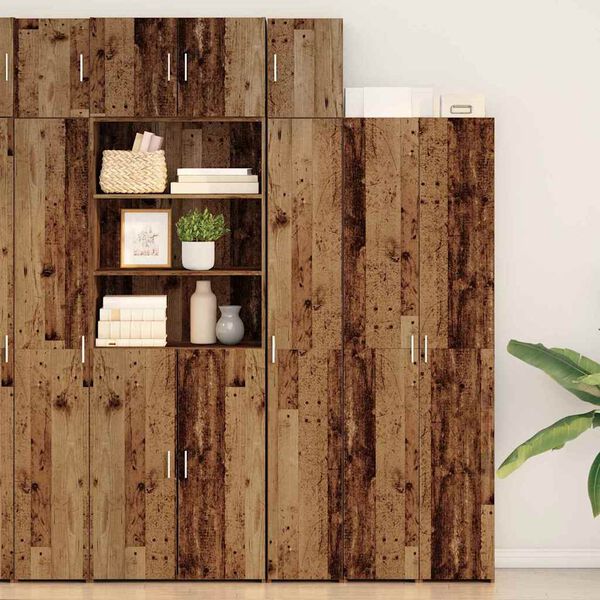 vidaXL Wall-Mounted Cabinet Wall-mounted Old Wood 30 x 42.5 x 39.5 cm