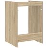 vidaXL Wash Machine Cabinet Sonoma 67.5 x 62 x 97 cm Engineered wood
