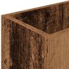 vidaXL Umbrella Stand Old Wood 40 x 20 x 55.5 cm Engineered Wood