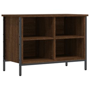 vidaXL Shoe Cabinet Brown Oak 69x35x50 cm Engineered Wood