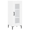 vidaXL Highboard White 34.5x34x180 cm Engineered Wood
