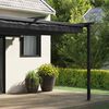 vidaXL Gazebo Anthracite 400 x 300 x 200 cm Polyester